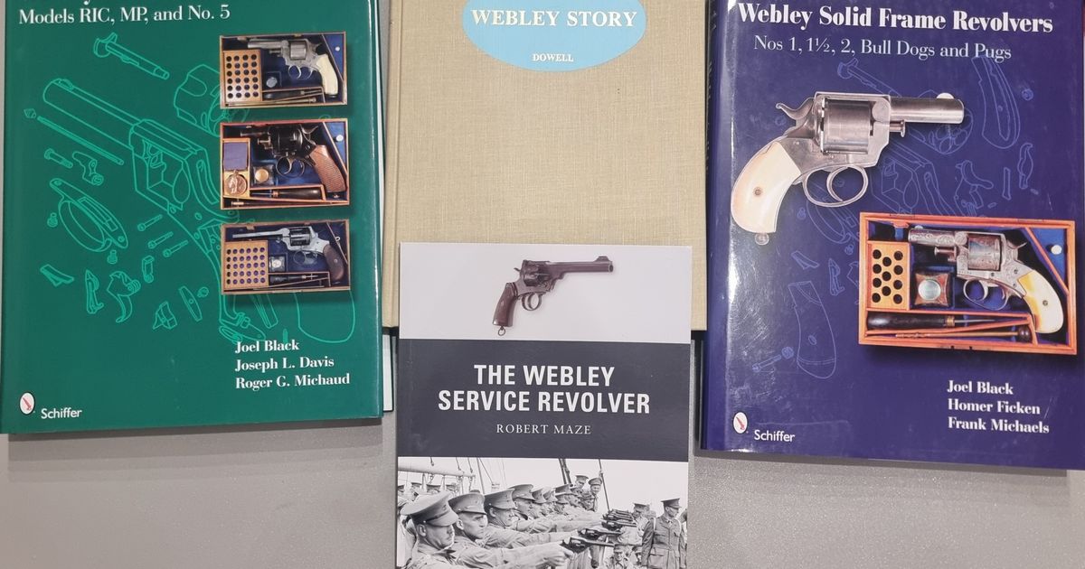 Webley and Scott Revolvers Books