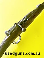 Army & Navy retailed ( shot and regulated) Mannlicher ( Creek 1903/1906). Unusual straight hand grip with 12 3/4 LOP. Built for a woman or boy so slip on pad re