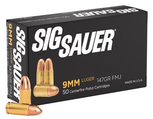 SIG SAUER
E9MMB3-50
ELITE BALL
9MM, 147GR, FMJ
AMMUNITION

$49.90 /PER 50
$440 /PER 500