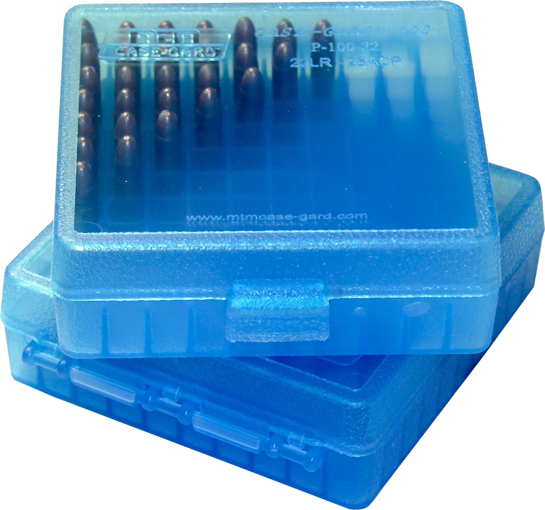 MTM 100RD AMMO BOX RIFLE 22LR / 25ACP