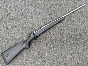 MAUSER
M18 - SS
DETACHABLE MAGAZINE
STAINLESS STEEL
SYNTHETIC STOCK
THREADED MUZZLE M15X1
SUB MOA GUARANTEE

AVAILABLE IN
223REM 4 SHOT 1 IN 9" TWIST SPECIAL NEW $949
308WIN 5 SHOT 1 IN 11" TWIST SPECIAL NEW $949
