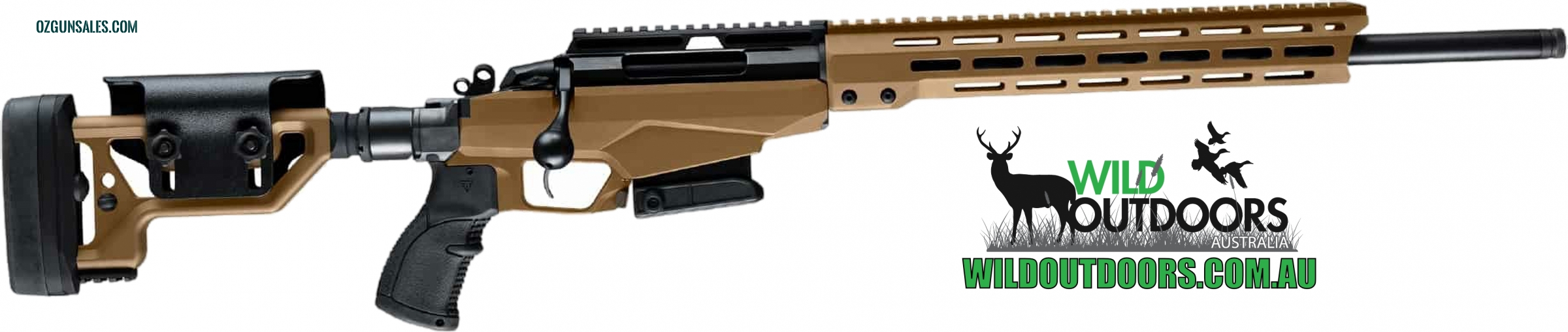 T3x TACT A1 Coyote Brown 308 24" - Folding St