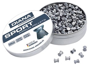 DIANA
DIS2202
SPORT 
22CAL 
AIR PELLETS 

$11.95 /PER 250