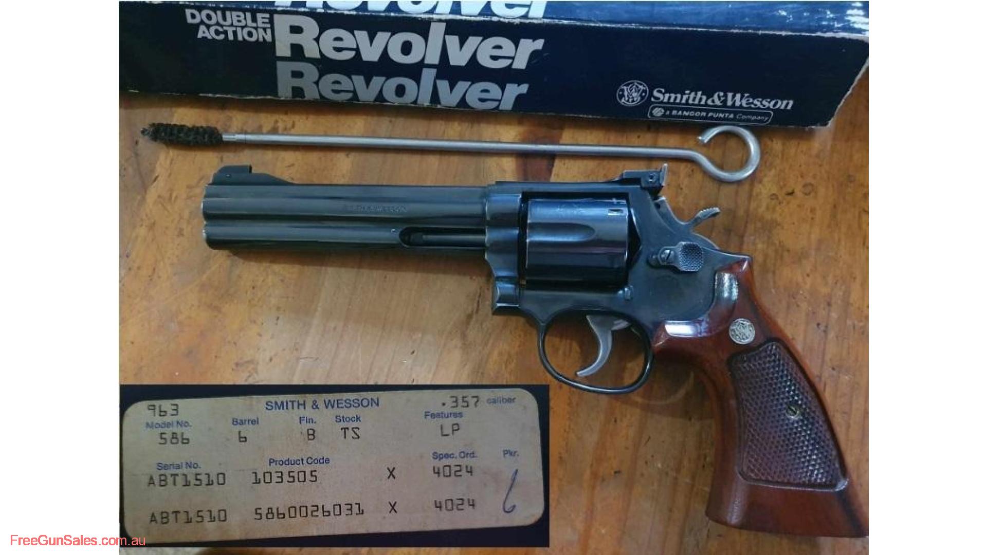 S&W 586 Portland