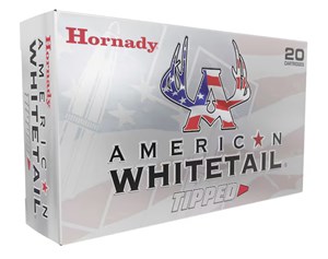 HORNADY
H82024
AMERICAN WHITETAIL TIPPED
300WIN MAG, 165GR, SST
AMMUNITION

$94.90 /PER 20
$427.05 /PER 100