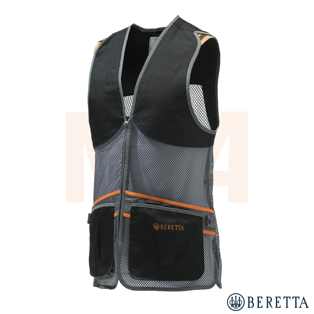 Beretta Full Mesh Vest Black & Grey