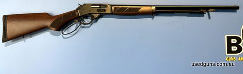 Light and quick-pointing, Henry .410 lever action shotguns now feature side loading gates for expediently topping off the magazine while in action. FIVE-shot tu