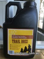 920 Grams of trailboss gunpowder. Correctly stored and in perfect condition. Full container purchased by me and a portion used for cast bullet shooting. I am in