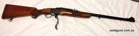 Tidy Ruger 375 H&H Magnum hardly shot since owned. Available for local pickup in Brisbane, shipping to dealer at purchaser expense.
