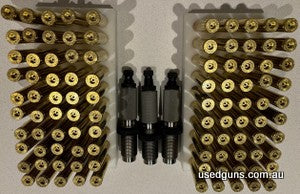 Brand new Redding 416 Ruger 3 die set and 100 pieces of unfired Hornady brass.