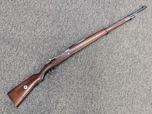 MAUSER
MODEL 1912 CHILEAN
7X57
5 SHOT
EXCELLENT BORE
CLEAR MARKINGS 
ACTION MARKED
"WAFFENFABRIK STEYR AUSTRIA" 
#B6749

EXC $1490