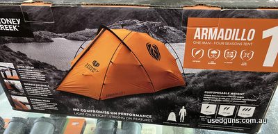 Stoney Creek armadillo one man tent four seasons tent selling heavily reduced Can be configured from 1.3 kg to 2.09 kg