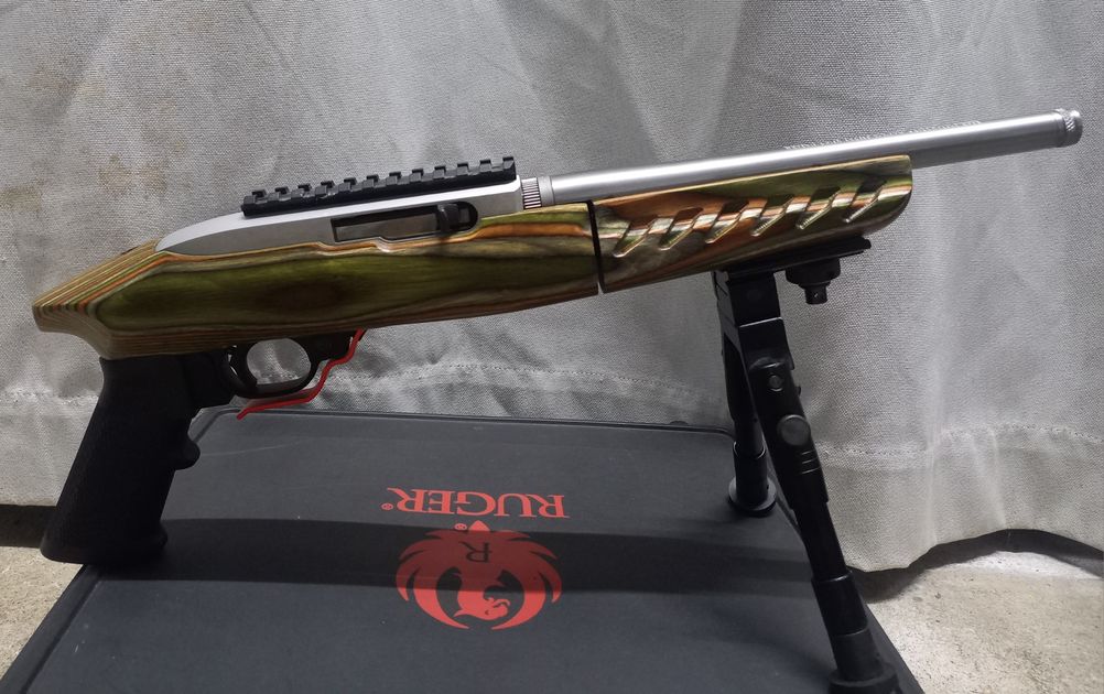 Stainless Ruger Charger 22r Takedown