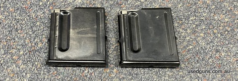Two CZ 527 magazines for $199. Excellent condition. $15 post Australia Wide. 2 month lay-by available with a 20% deposit.