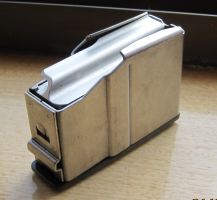 Spare magazine for short action (.222, .223)