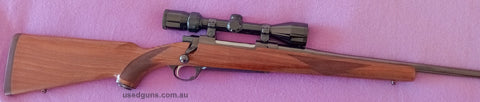 I've owned this rifle since 1994,used it for a year or 2 and then put back in the safe, beautiful rifle,near perfect blueing, couple of small marks on the woodw