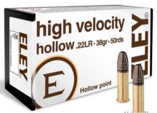 Eley High Velocity HP 22LR