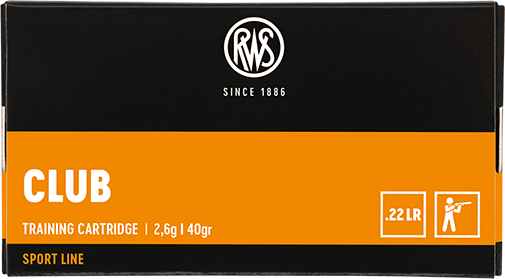 RWS 22LR CLUB LRN 40GR 1082FPS (500 BRICK)