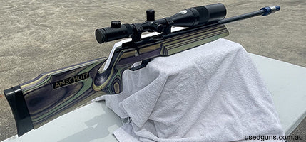 This rifle has been meticulously maintained is in very good condition and is a consistent high scoring rifle as long as you feed it Eley black. Rifle is an Ansc