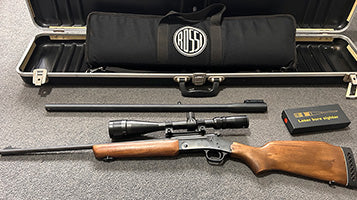 Don‚Äö√Ñ√∂‚àö√ë‚àö¬•t miss out on this incredible offer ‚Äö√Ñ√∂‚àö√ë‚àö¬® two barrels for the price of one! This versatile firearm combines a 223 REM and a 12G 