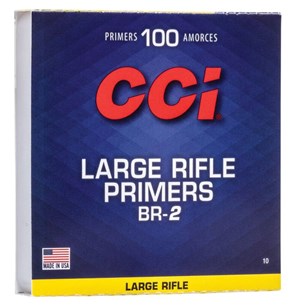 CCI
C10
BR-2 BENCHREST
LARGE RIFLE PRIMERS

SPECIAL
$329 /PER 1000