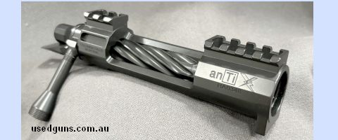 Defiance An/Ti X Right Bolt, Right Port, Medium Action. Serial# HA0348. Plunger Ejector. Remington - 308 Magwell Cut. Recessed Bolt Nose. Mini 16 Extractor. 0.4