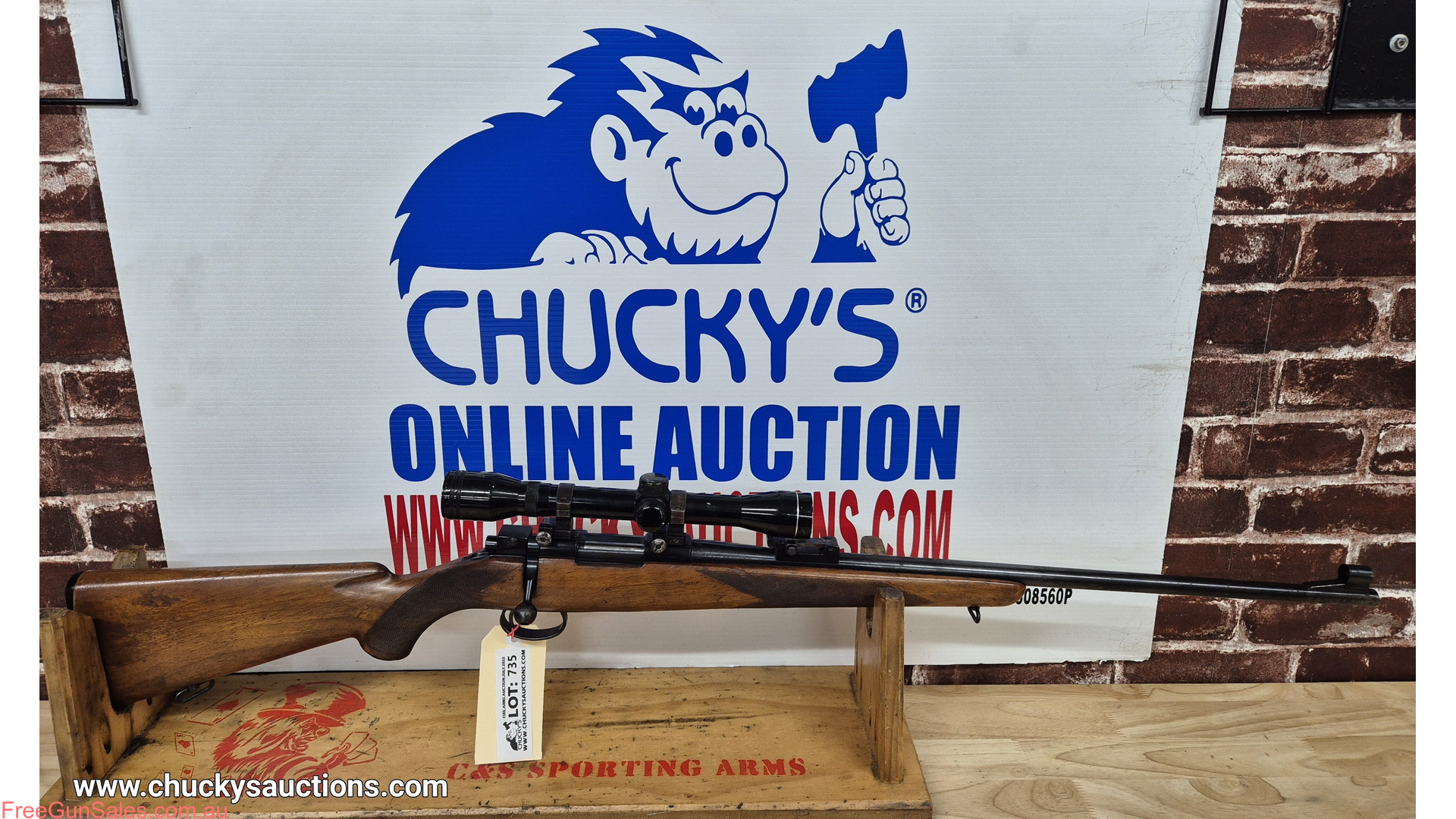 SAKO L46 25-20 LIVE ON CHUCKYS NO RESERVE AUCTIONS Pooraka