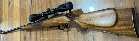 Very accurate rifle in excellent condition spent most of its life in my gunsafe. Comes with two 4 shot mags (one with filemarks on the side. Buyer to pay for tr