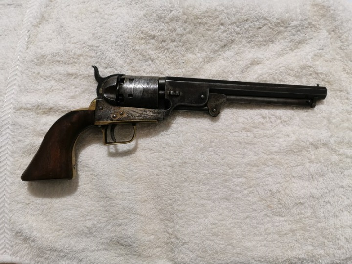 Colt 1851 Navy Brevette