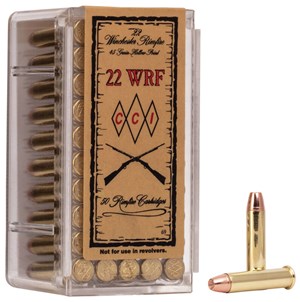 CCI
C69
22WRF, 45GR
JACKETED HOLLOW POINT
AMMUNITION

$32.90 /PER 50
$279.65 /PER 500