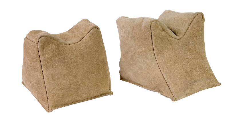 Suede Sand Bags Pair