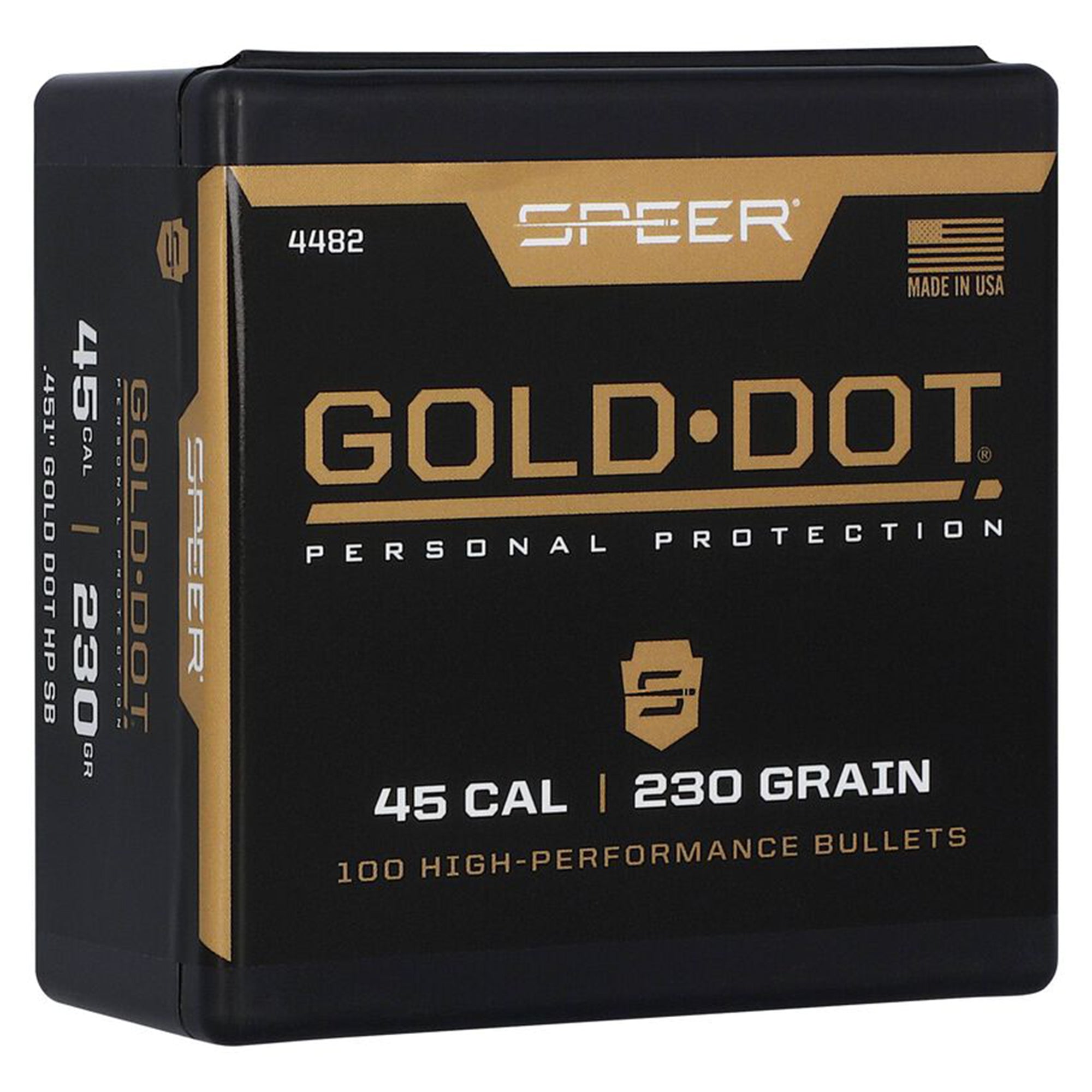 45 Cal 230gr GDHP Sb