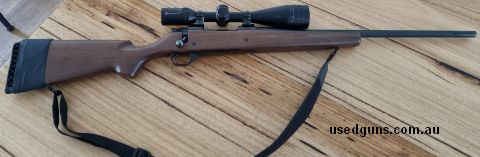 Howa 1500 Fluted barrel model in 30-06, has a Boyd classic sporter walnut stock on it with a slip on recoil pad and will also come with its original synthetic h