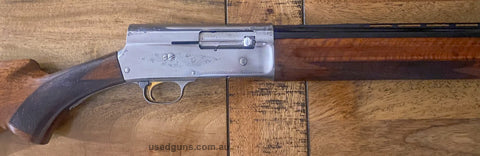 Browning A5, Belgium made, Light Twelve with polished action, Cerakoted 30" ribed barrel with 1/4 choke. In very good condition. Price + Post. Please text 04385