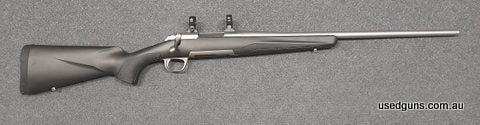 Browning X-Bolt stainless in 308W. Comes fitted with rings. $65 freight to your dealer Australia Wide except regional WA. 2 month lay-by available with a 20% de