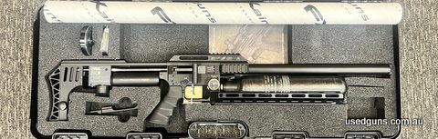 FX Impact Mk III sniper 700mm barrel. 22 Air has a saber tactical ARCA rail fitted