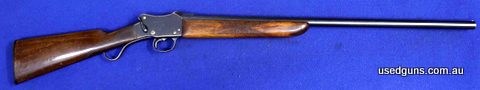 Single shot, 12G, Martini action, minor wear marks