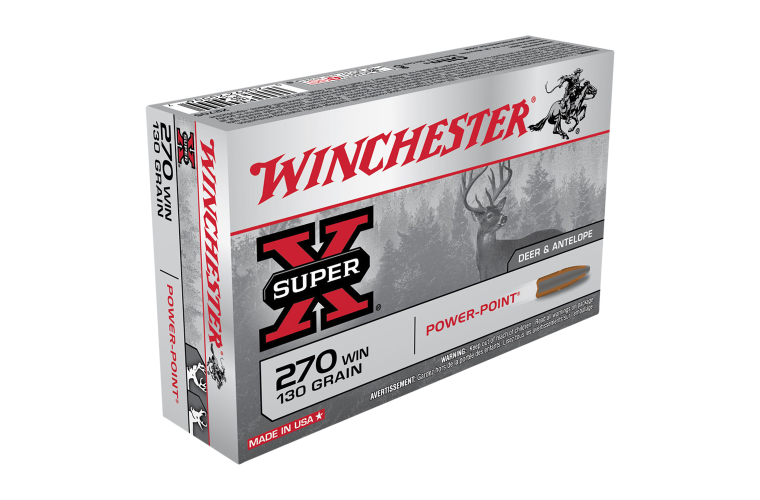 WINCHESTER 270 WIN SUPER-X 130GR PP