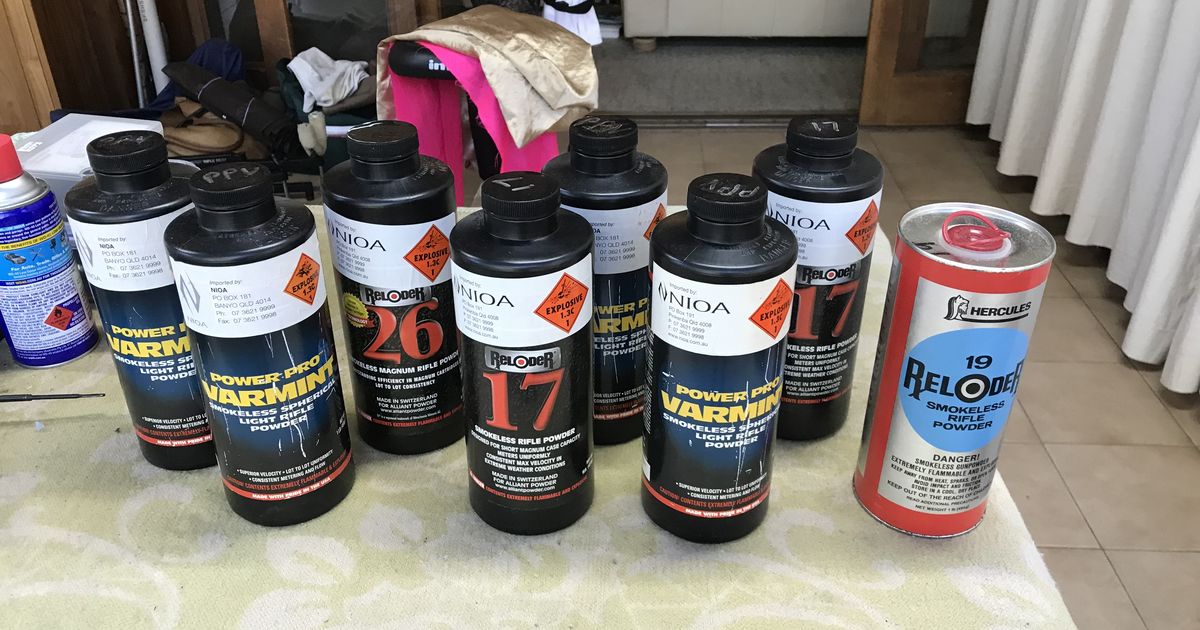 RELODER/HODGDON/WINCHESTER/ADI/POWDER