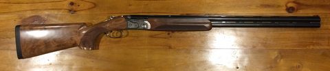 Left Hand 12G Beretta Silver Pigeon I Australian DTL Edition Trap gun with 30 inch Optima HP barrels with front and mid bead. Purchased with factory left hand s