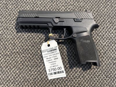 Consignment Sig Sauer P320 .9MM x3Mags