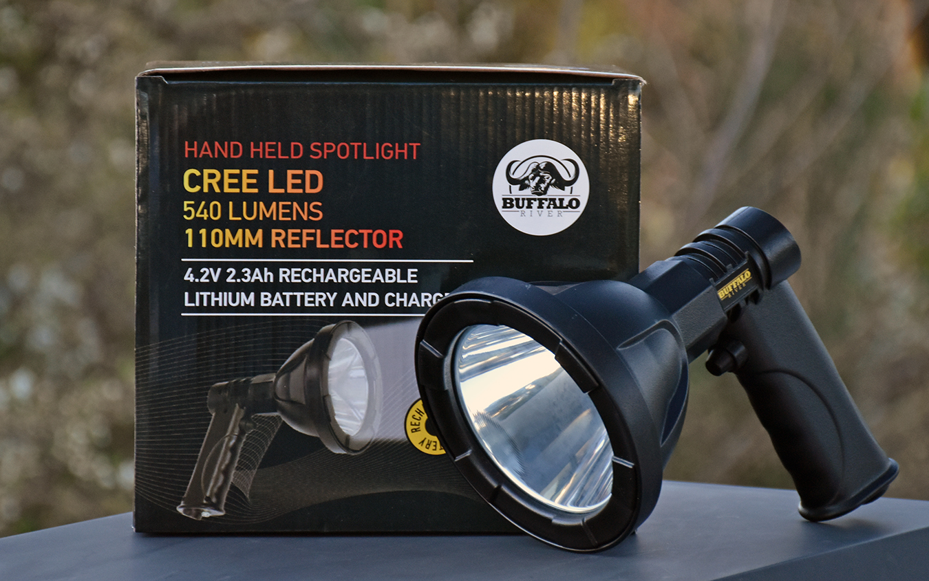 Buffalo River Rechargeable Handheld Spotlight