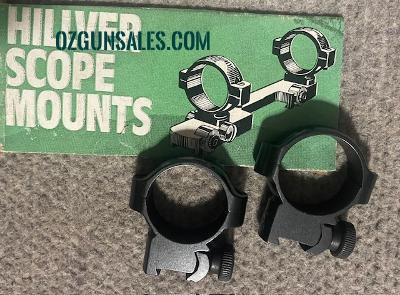 Hillver Rimfire Rifle 1" Mounts NEW