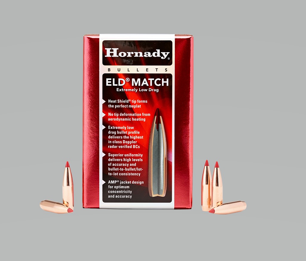 HORNADY 30 CAL .308 ELD MATCH PROJECTILES