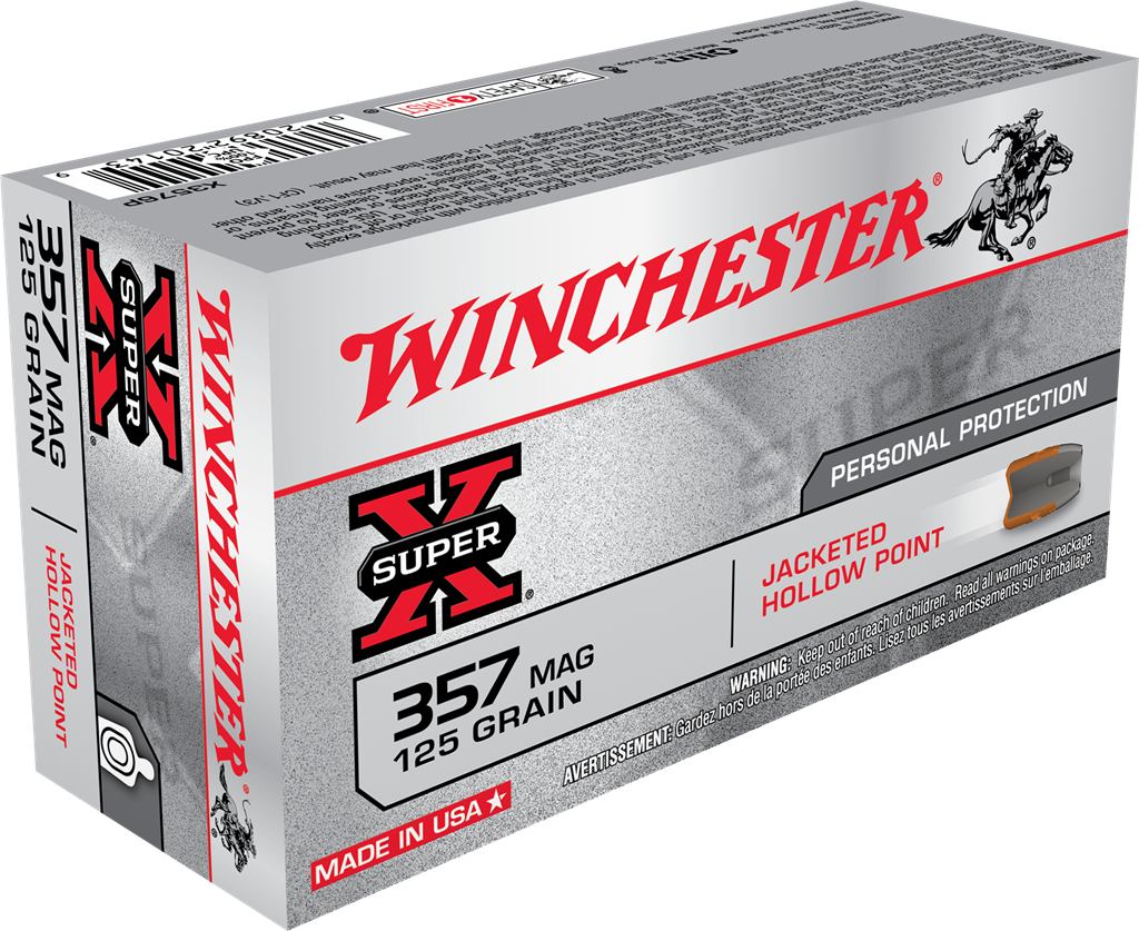Super X 357Mag 125gr JHP
