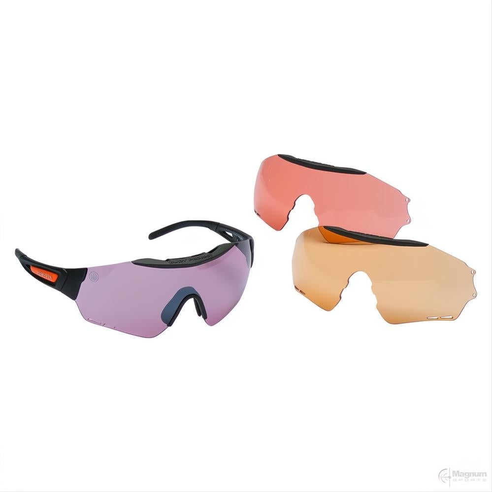 Beretta Puull  Shooting Glasses 3 Lens