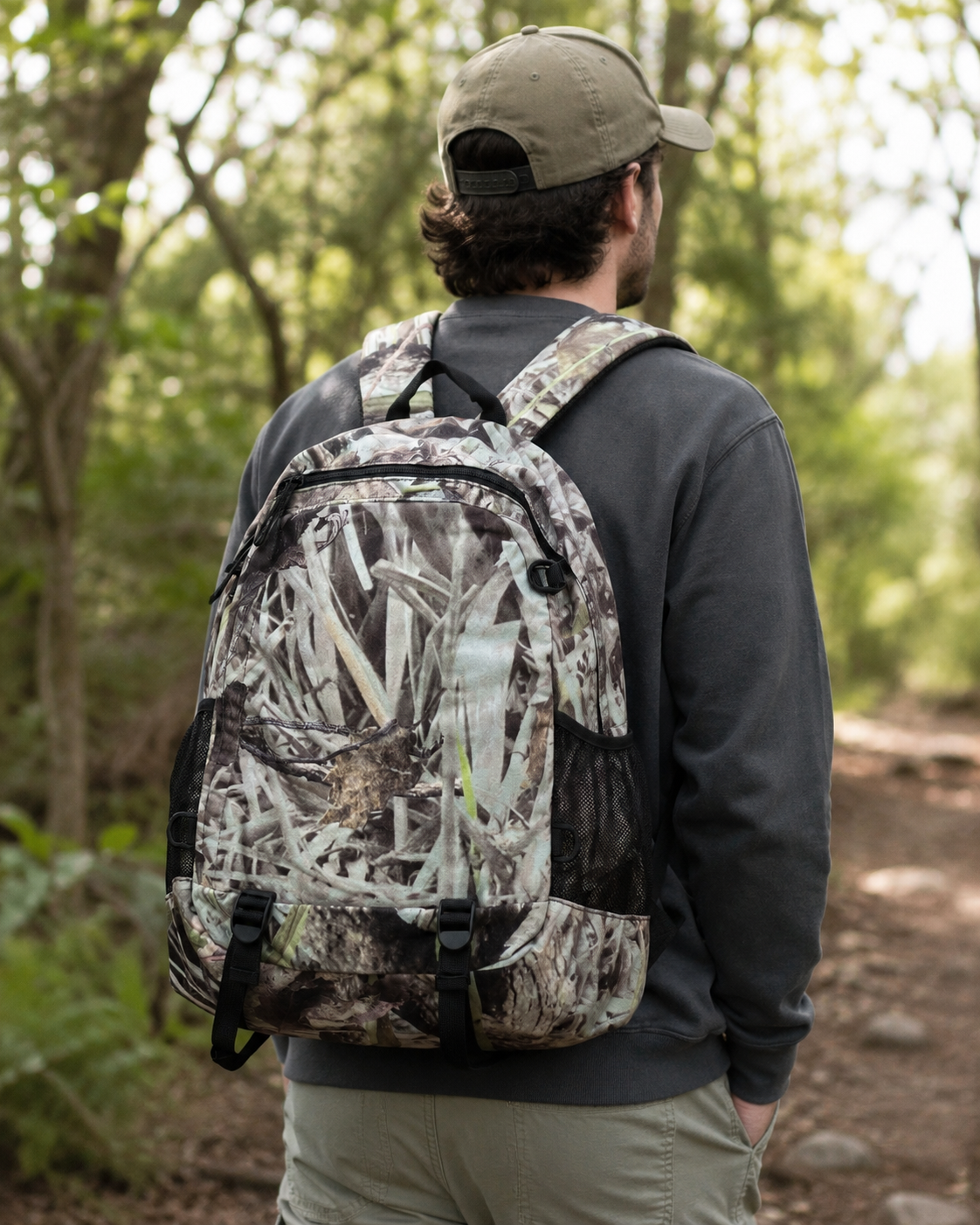 Stalker Backpack w/ Back Support Koorangie Camo Fleece