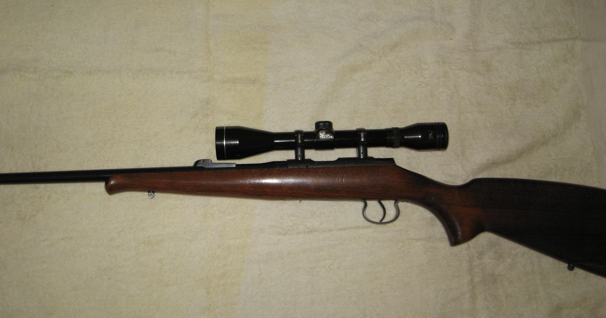Brno CZ 452-2E .22 LR with Tasco scope