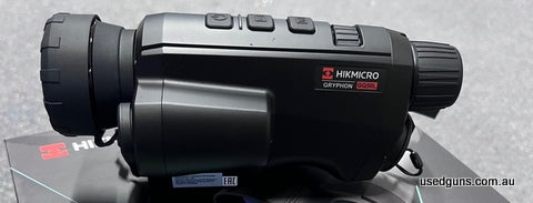 Reduced by $1400 to clear, was $4995. Very limited stock of these HikMicro Gryphon GQ50L Thermal Monoculars with integral laser rangefinder. 640 x 512 12um ther