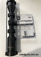 Selling GPO scope it a 3-9x42 Plex reticle This is a very clear scope, which I had on my 22 rimfire Comes with rings, scope, cover buyer to pay freight. Include